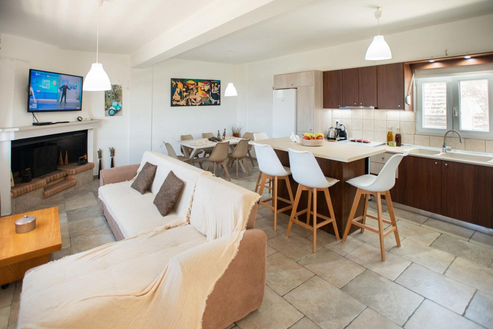 Afrathias Beachhouse - Cretan Hideaway Kalamaki  Extérieur photo